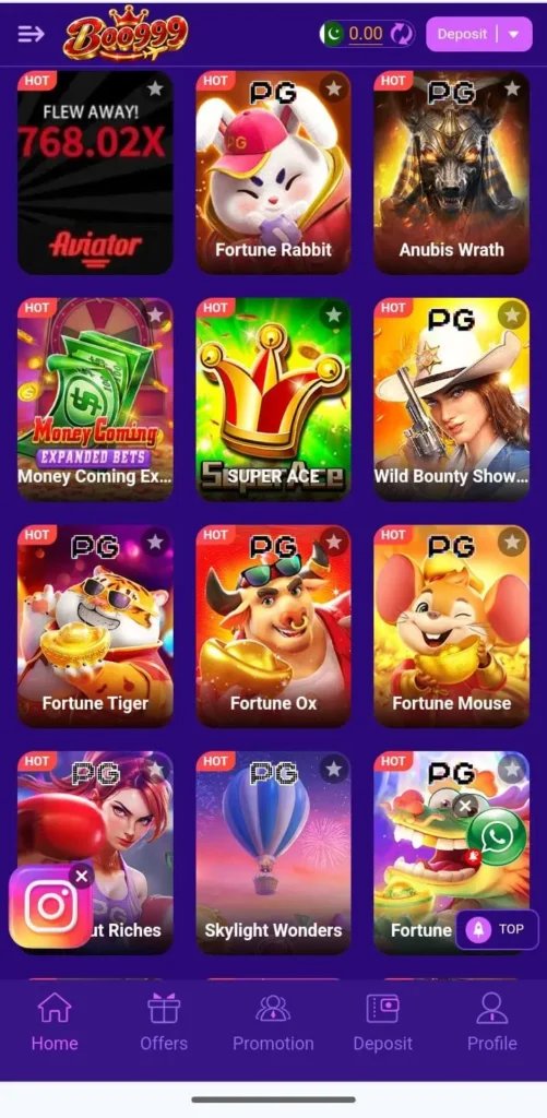 Boo999 Game